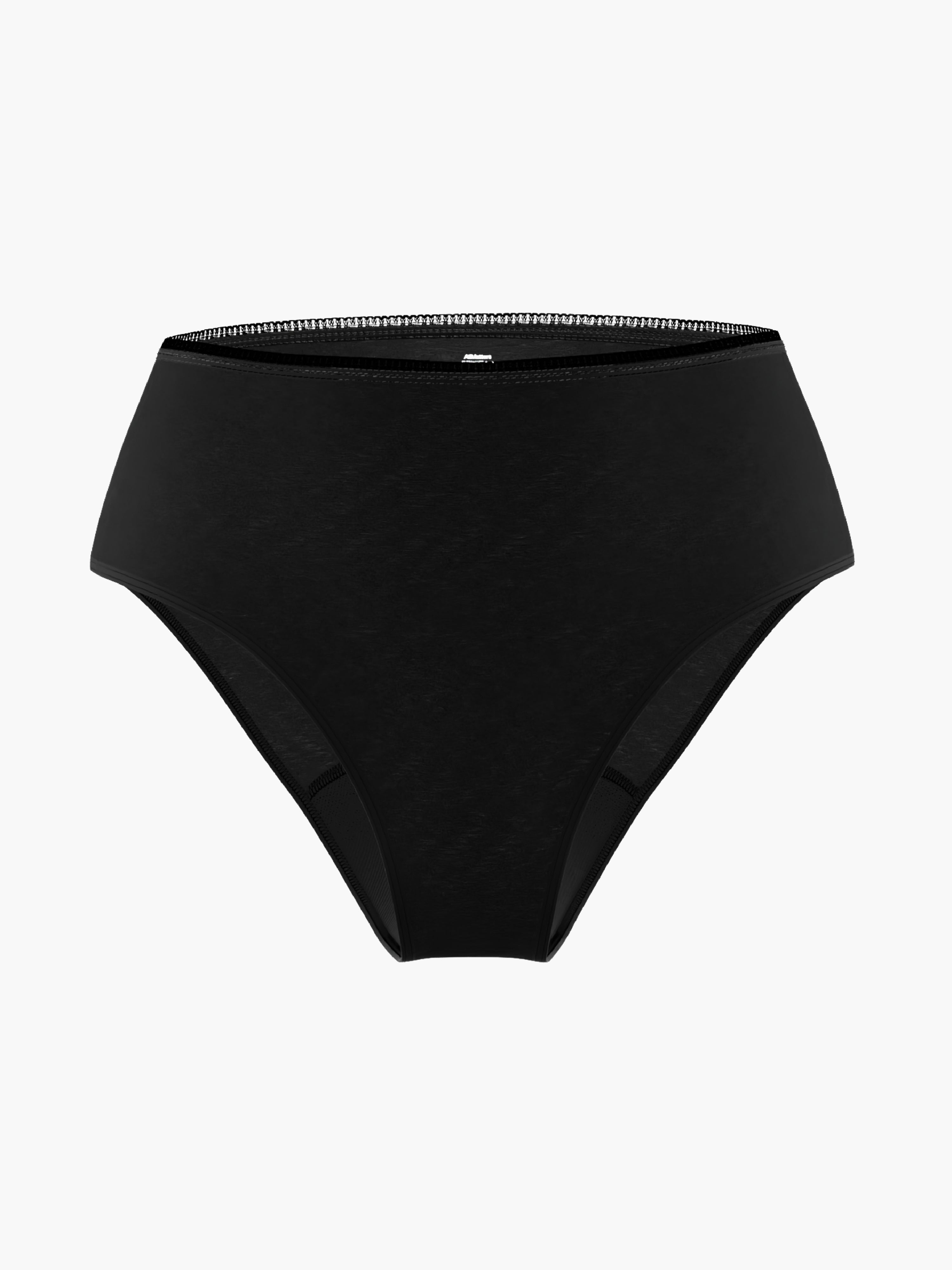 allmatters-tencel-high-waist-periodenslip-schwarz image 2
