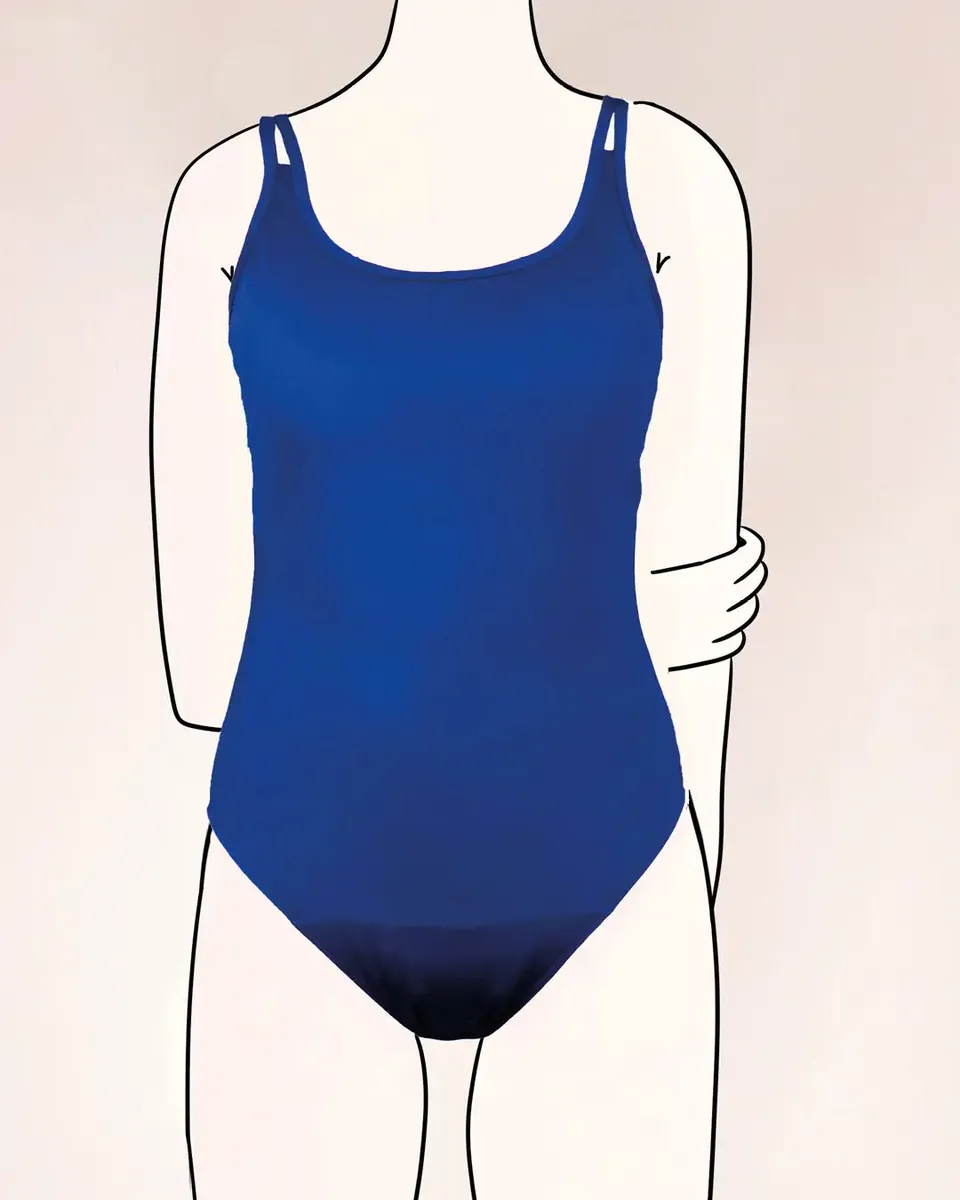 mylily-perioden-badeanzug-teens-royalblau image 1