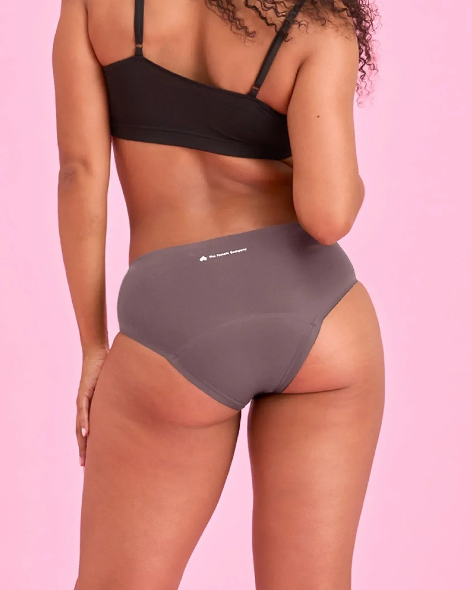 the-female-company-seamless-lace-high-waist-extra-strong-period-panty-iron image 5