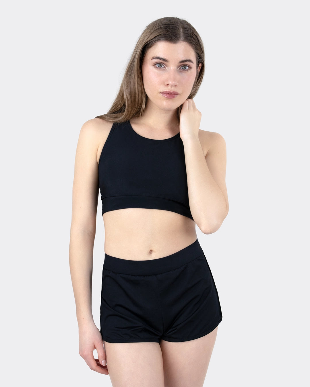 mylily-teens-perioden-badeshorts-schwarz image 1