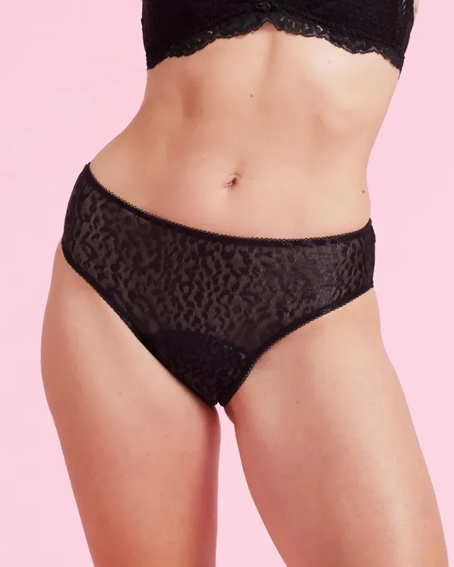 the-female-company-extra-strong-perioden-slip-leo-luxury-mesh-schwarz image 1