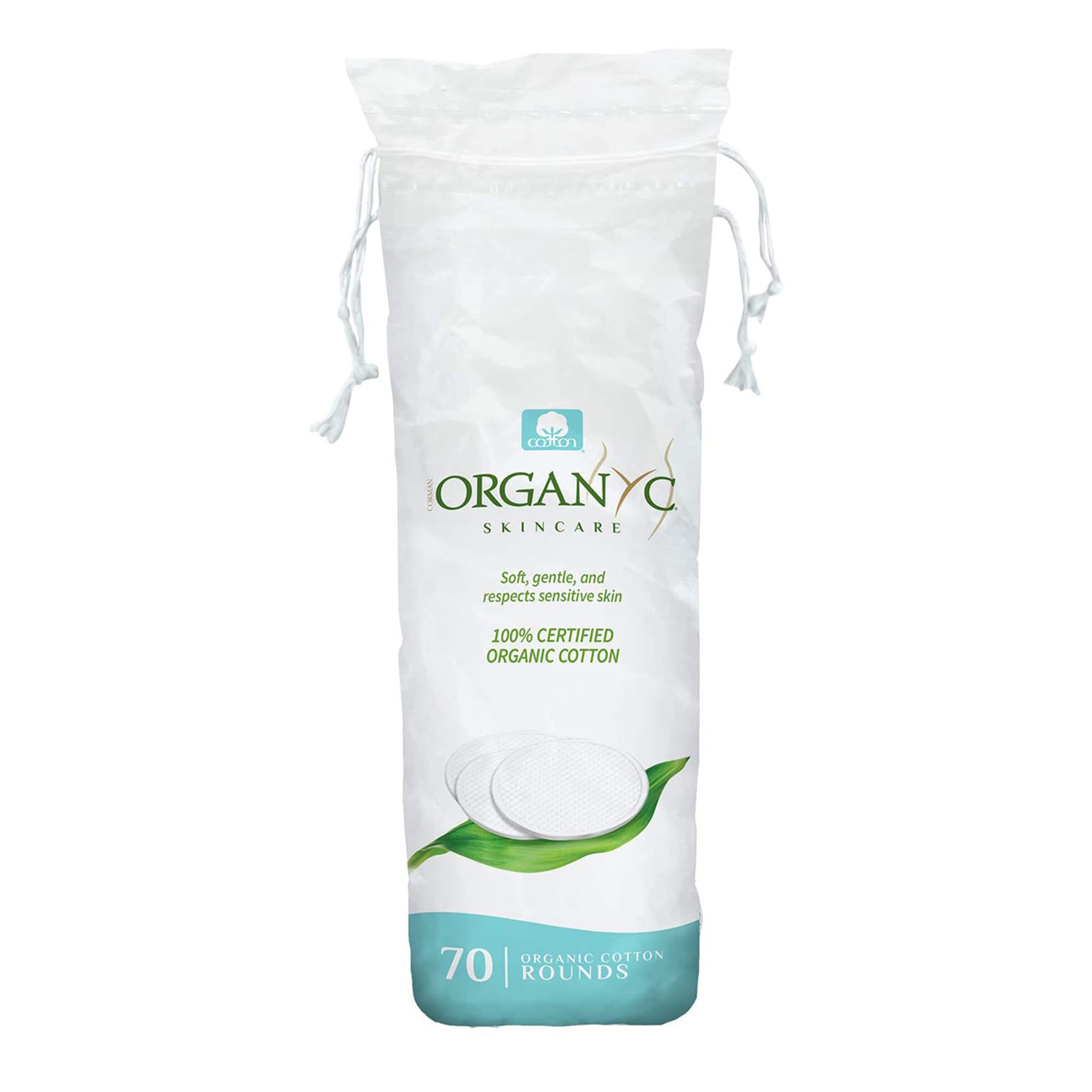 organyc-100-bio-baumwollpads-chemiefrei-f-r-empfindliche-haut-70-st-ck image 1