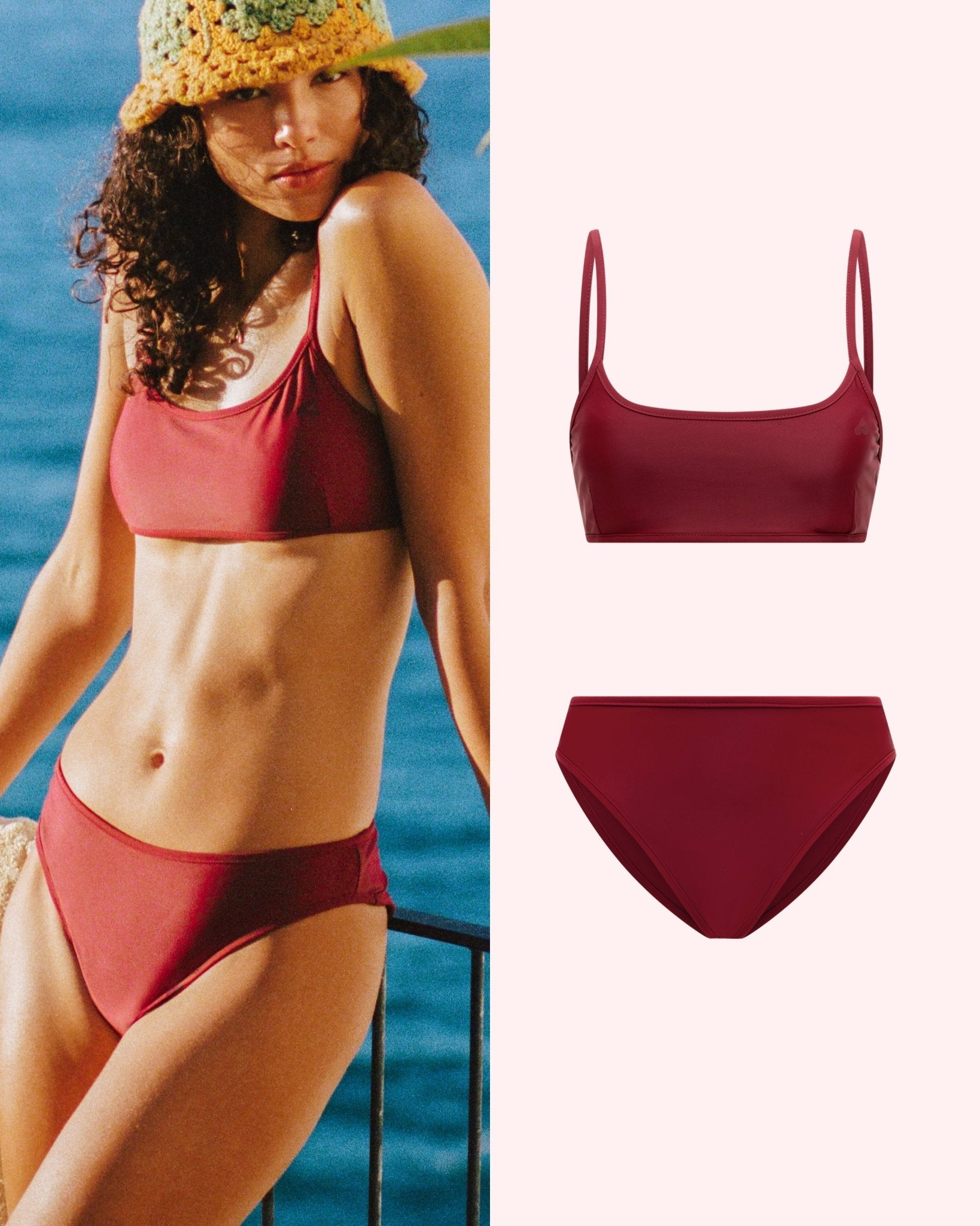 the-female-company-set-bikinitop-perioden-bademode-slip-high-waist image 1