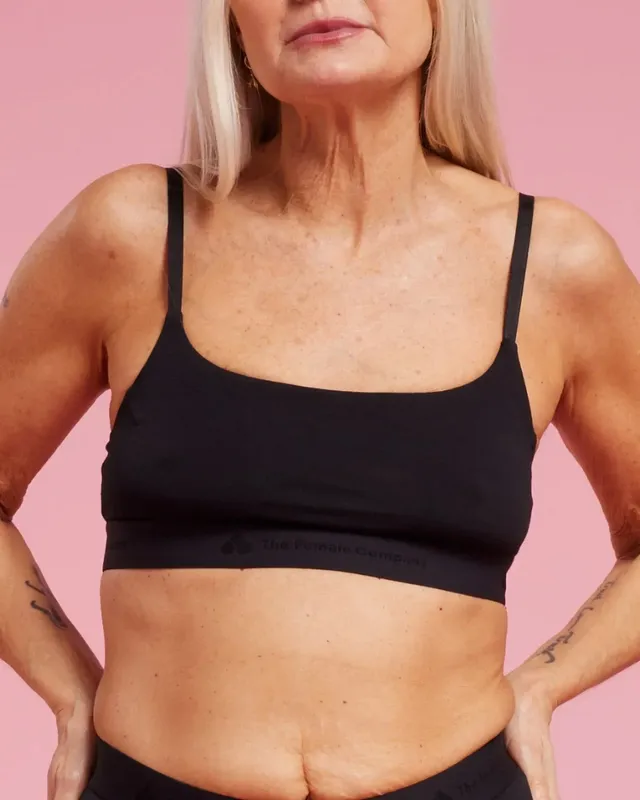 the-female-company-bralette-basics-scoop-bralette-schwarz image 1