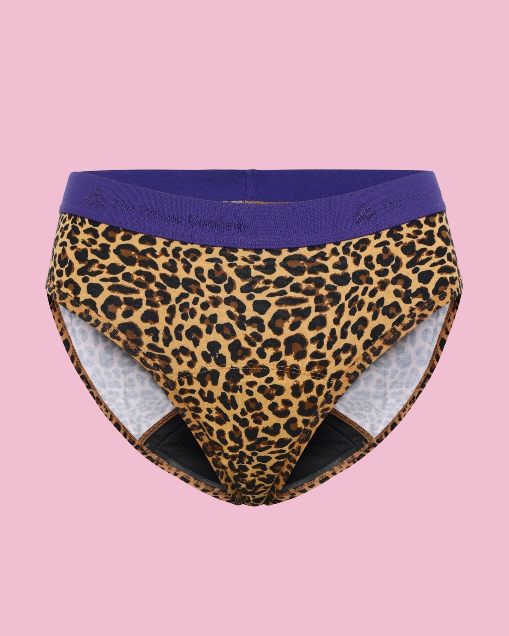 the-female-company-period-panty-extra-strong-slip-leo-purple-leo-print image 6