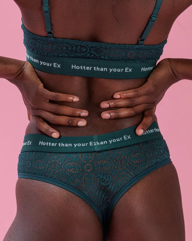 the-female-company-medium-tanga-strong-lace-period-panty-botanical-garden image 1
