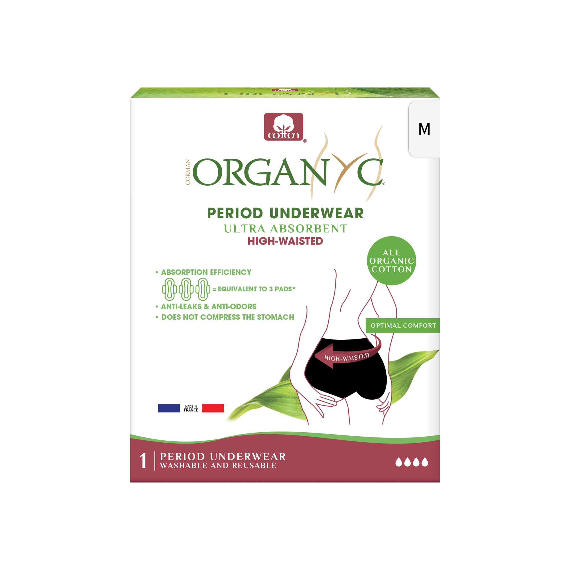 organyc-wiederverwendbare-menstruationsunterhose-besonders-saugf-hig-schwarz-gr- image 1