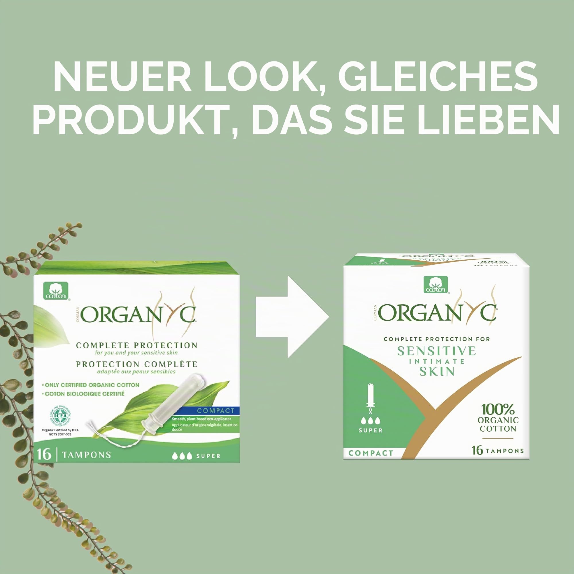 organyc-100-bio-zertifizierte-tampons-mit-pflanzenbasiertem-applikator-regular-1 image 2