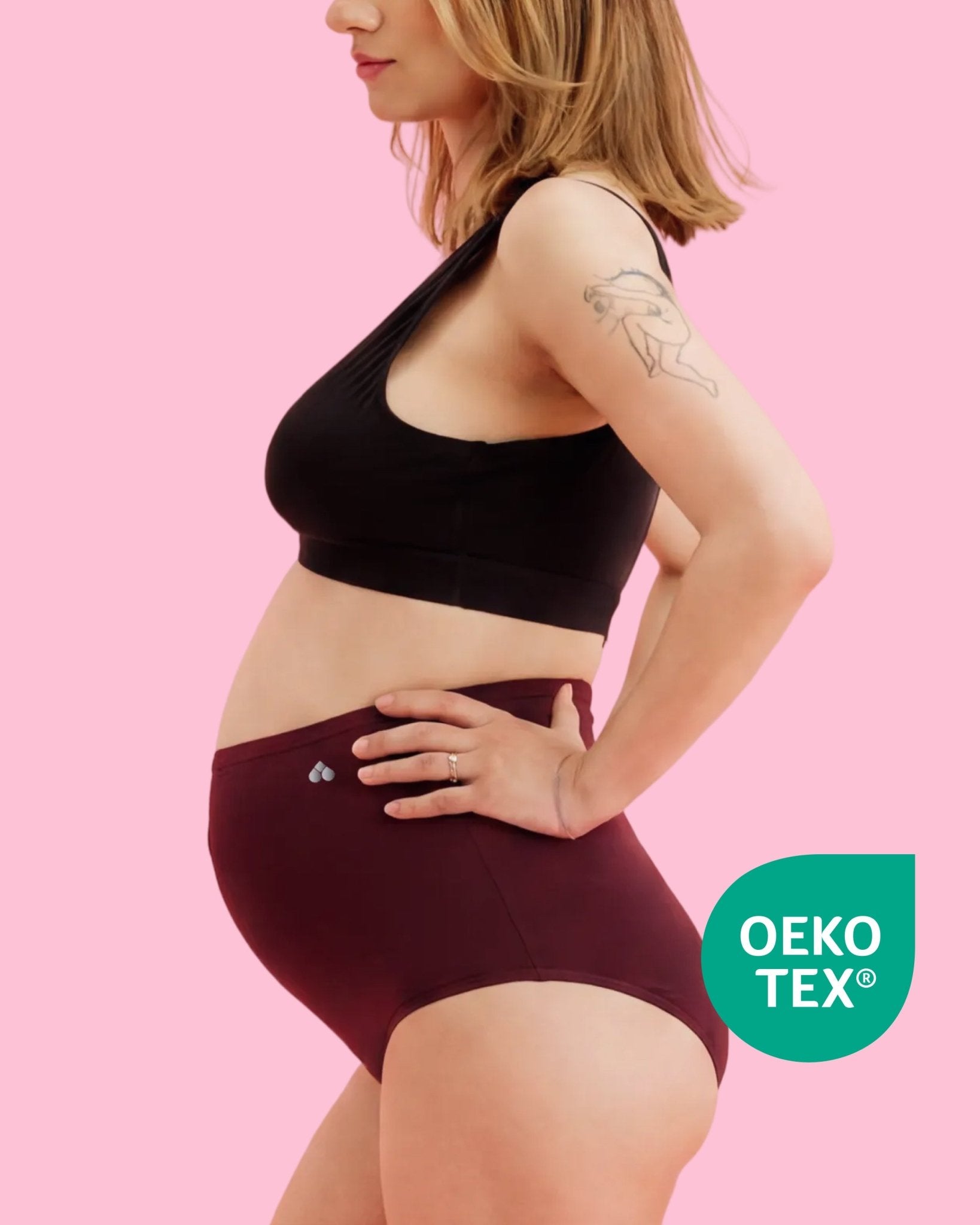 the-female-company-femgrow-high-waist-elastischer-schwangerschaftsslip-aus-micro image 2