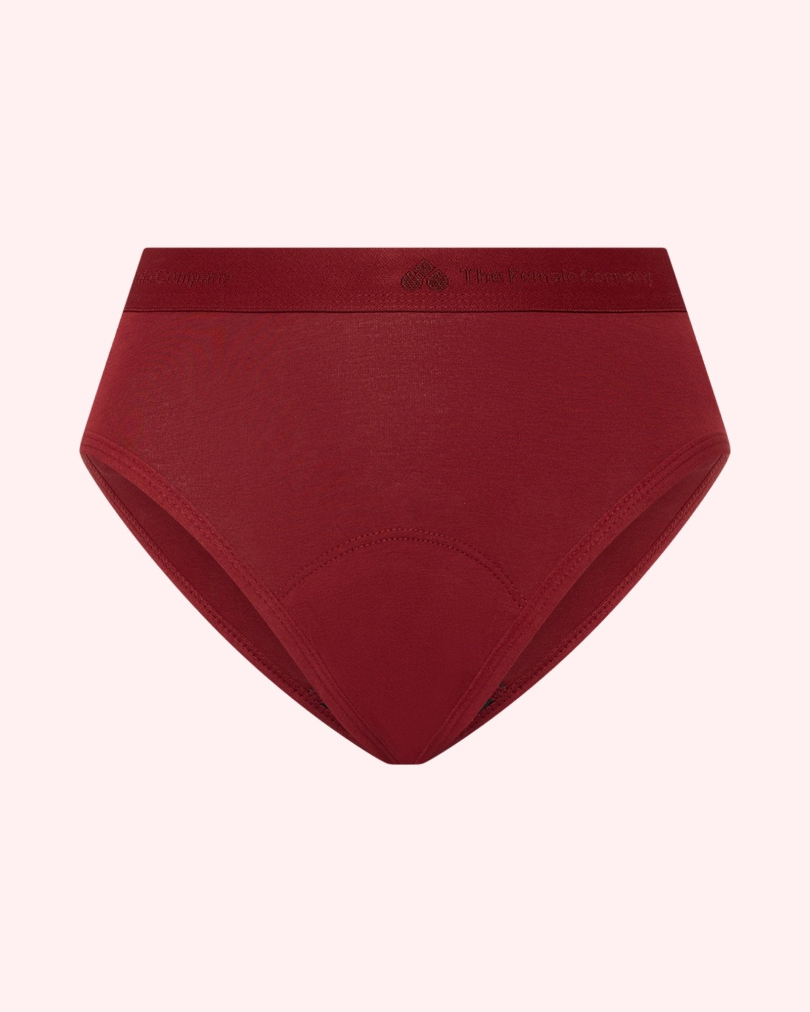 the-female-company-period-panty-extra-strong-slip-kirschrot image 2
