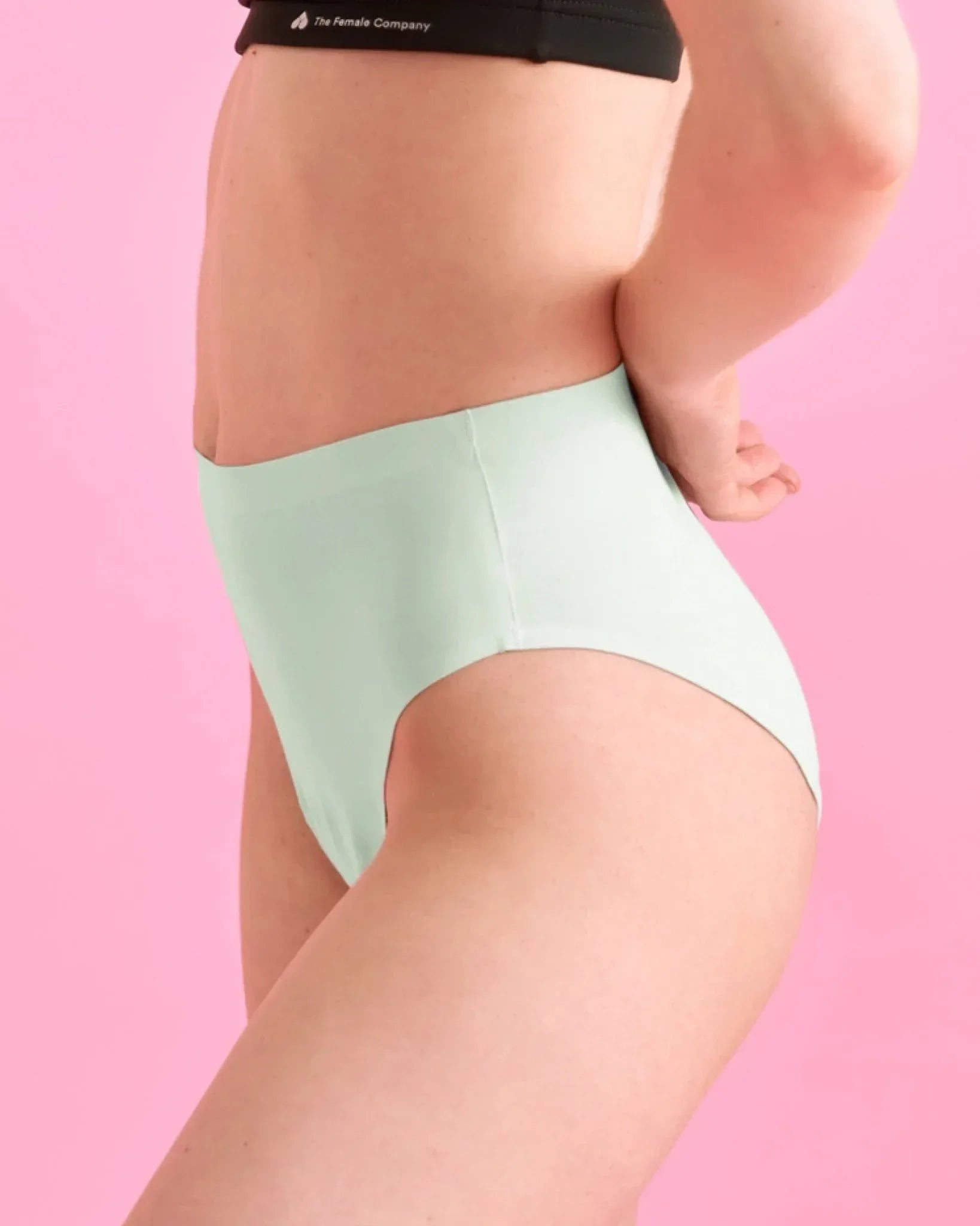 the-female-company-light-high-waist-seamless-period-panty image 5