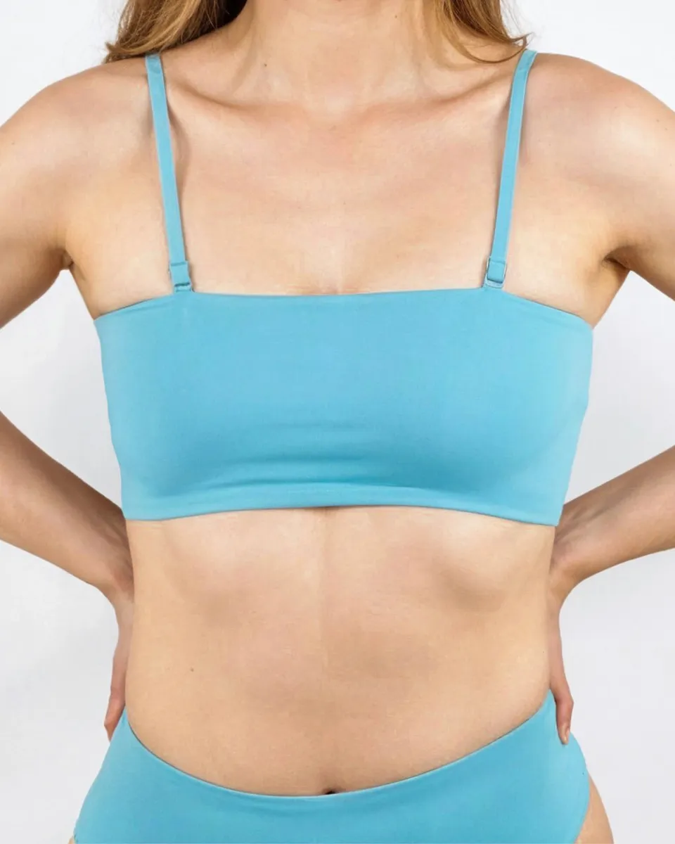 mylily-bandeau-bikini-oberteil-himmelblau image 1