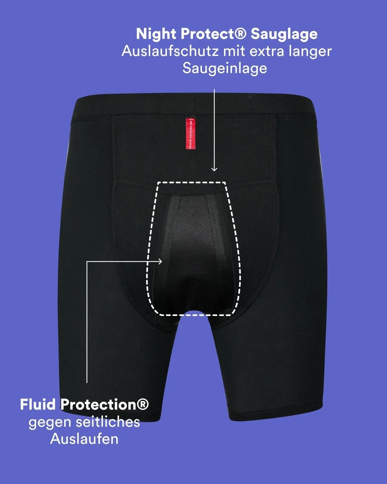 the-female-company-extra-strong-long-shorts-night-protect-2-0-period-sleep-short image 2