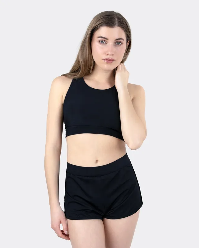 mylily-teens-perioden-badeshorts-schwarz image 1