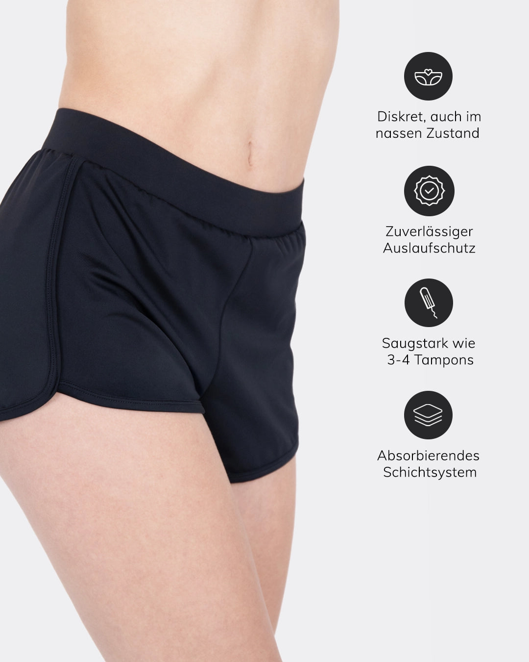 mylily-perioden-badeshorts-schwarz-badeshorts-mit-integriertem-periodenschutz image 5