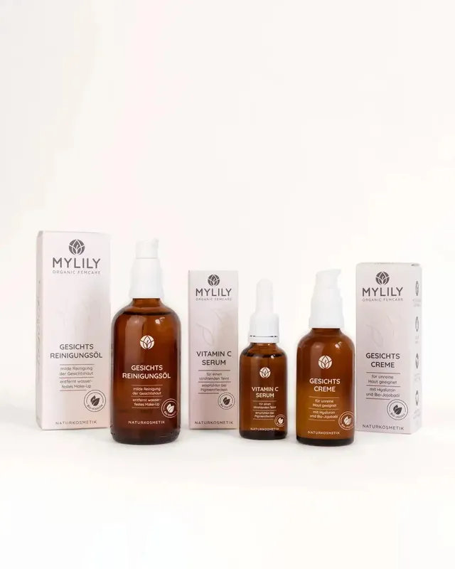 mylily-gesichtspflege-set-naturkosmetik-mit-reinigungs-l-vitamin-c-serum-hyaluro image 1