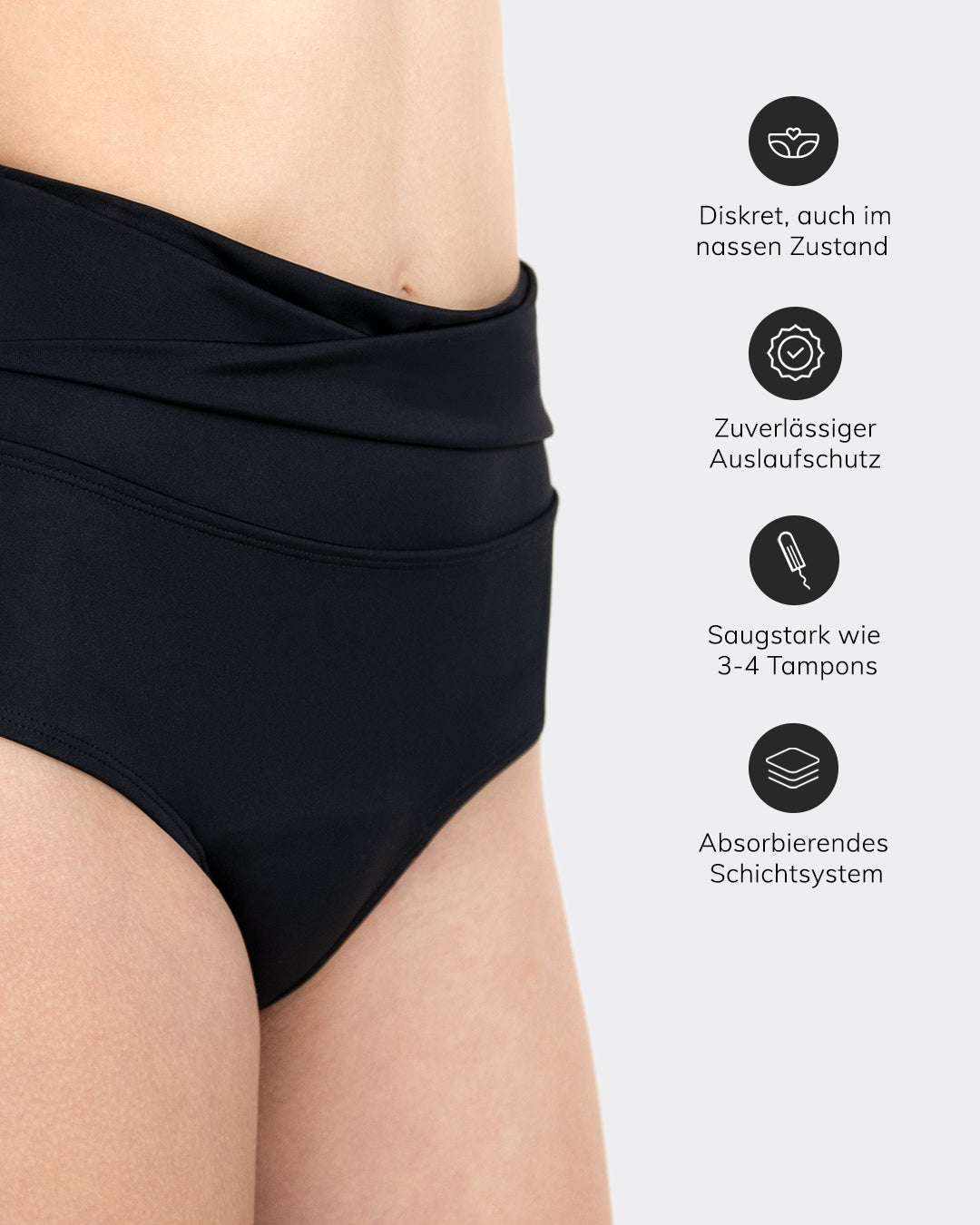 mylily-perioden-bikinihose-high-waist-twist-schwarz image 5