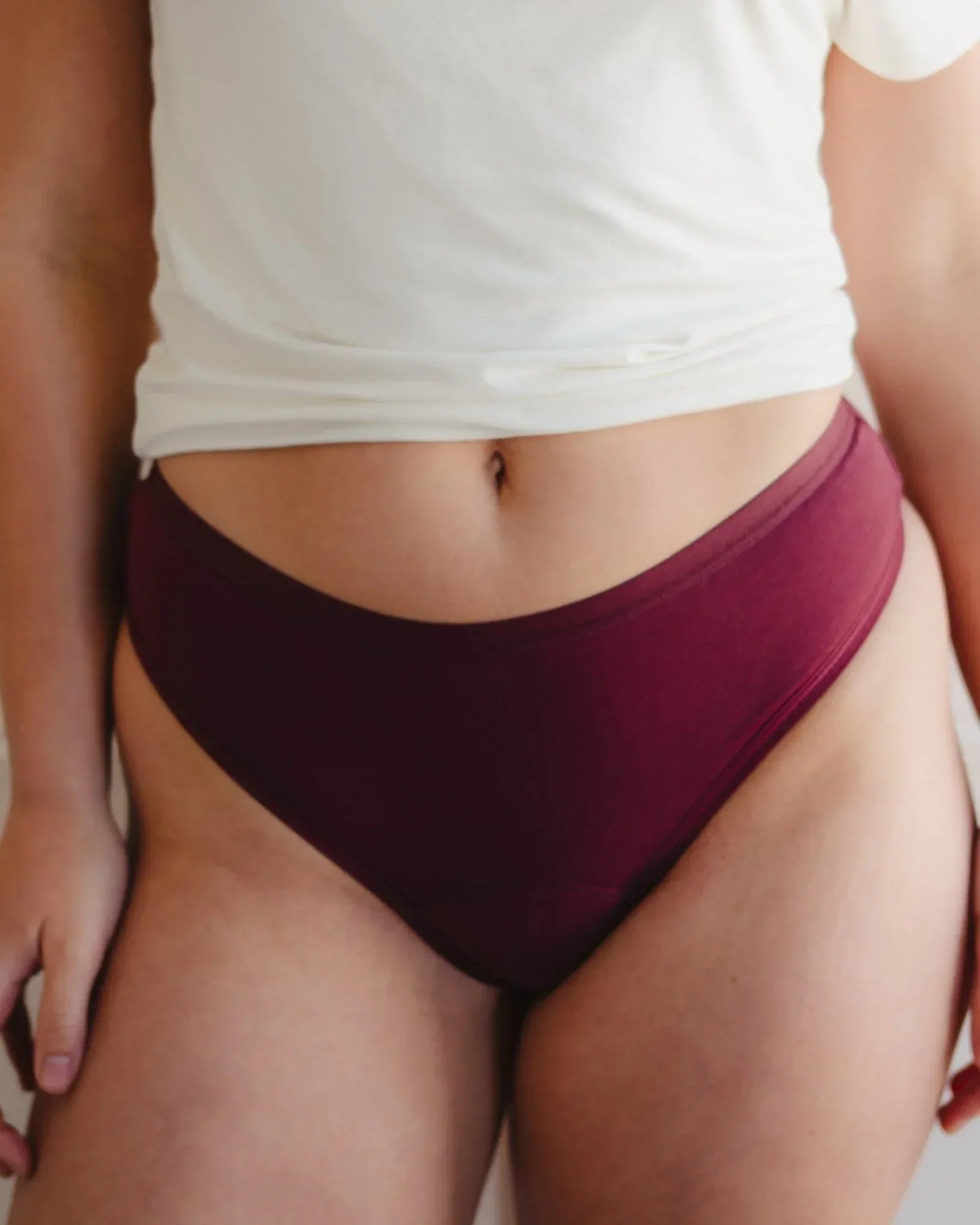 the-female-company-period-panty-tanga-medium-lace-viveh-collection-burgundy image 2
