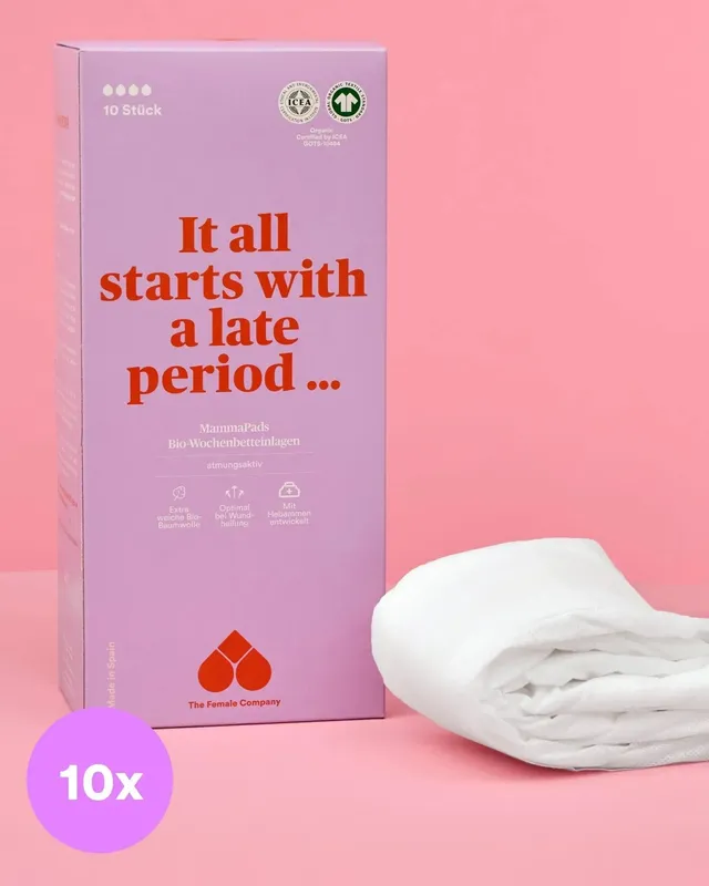 the-female-company-bio-wochenbetteinlagen-10-st-ck image 1