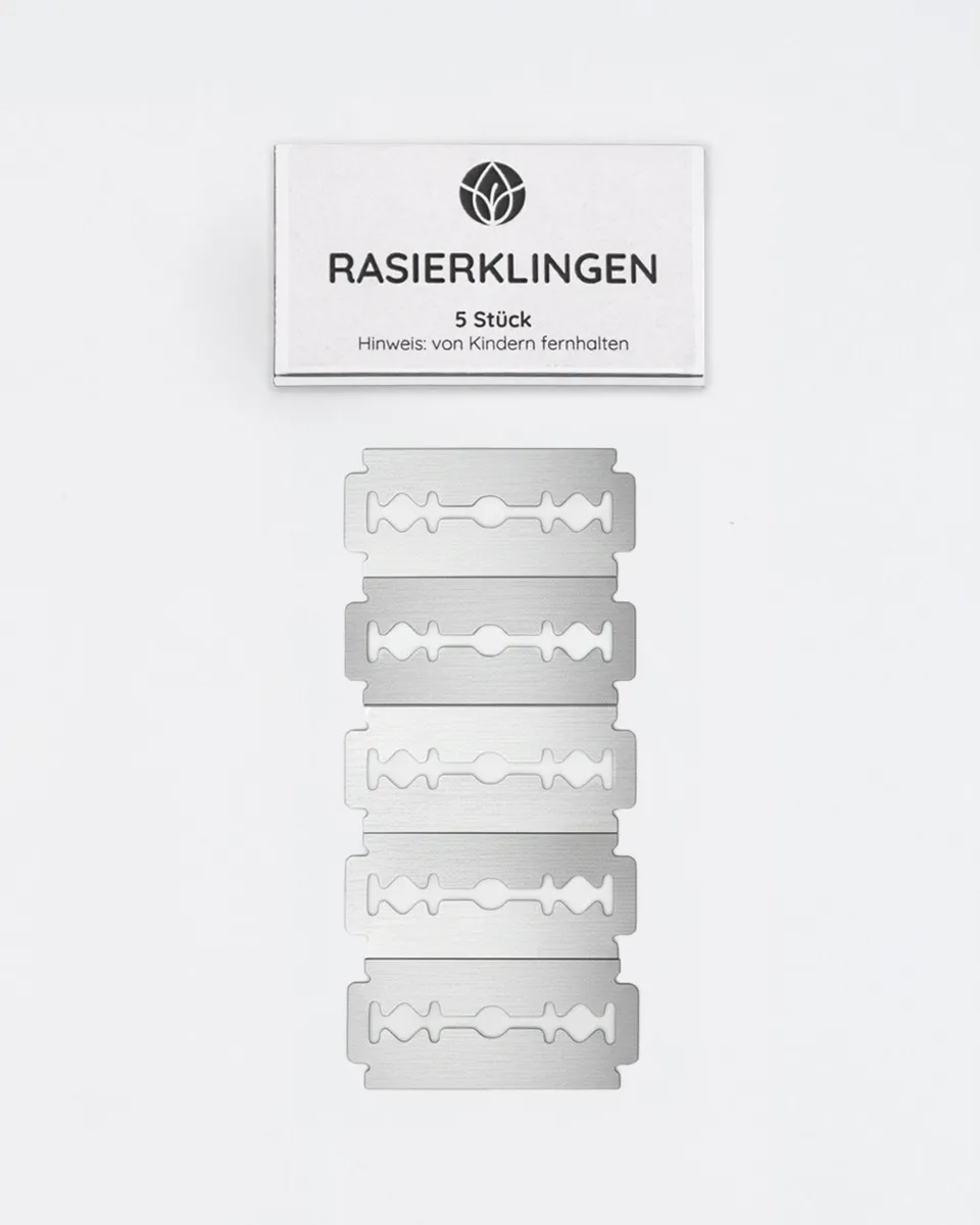 mylily-rasierklingen-f-r-rasierhobel-rostfreier-edelstahl-nachf-llpack image 1