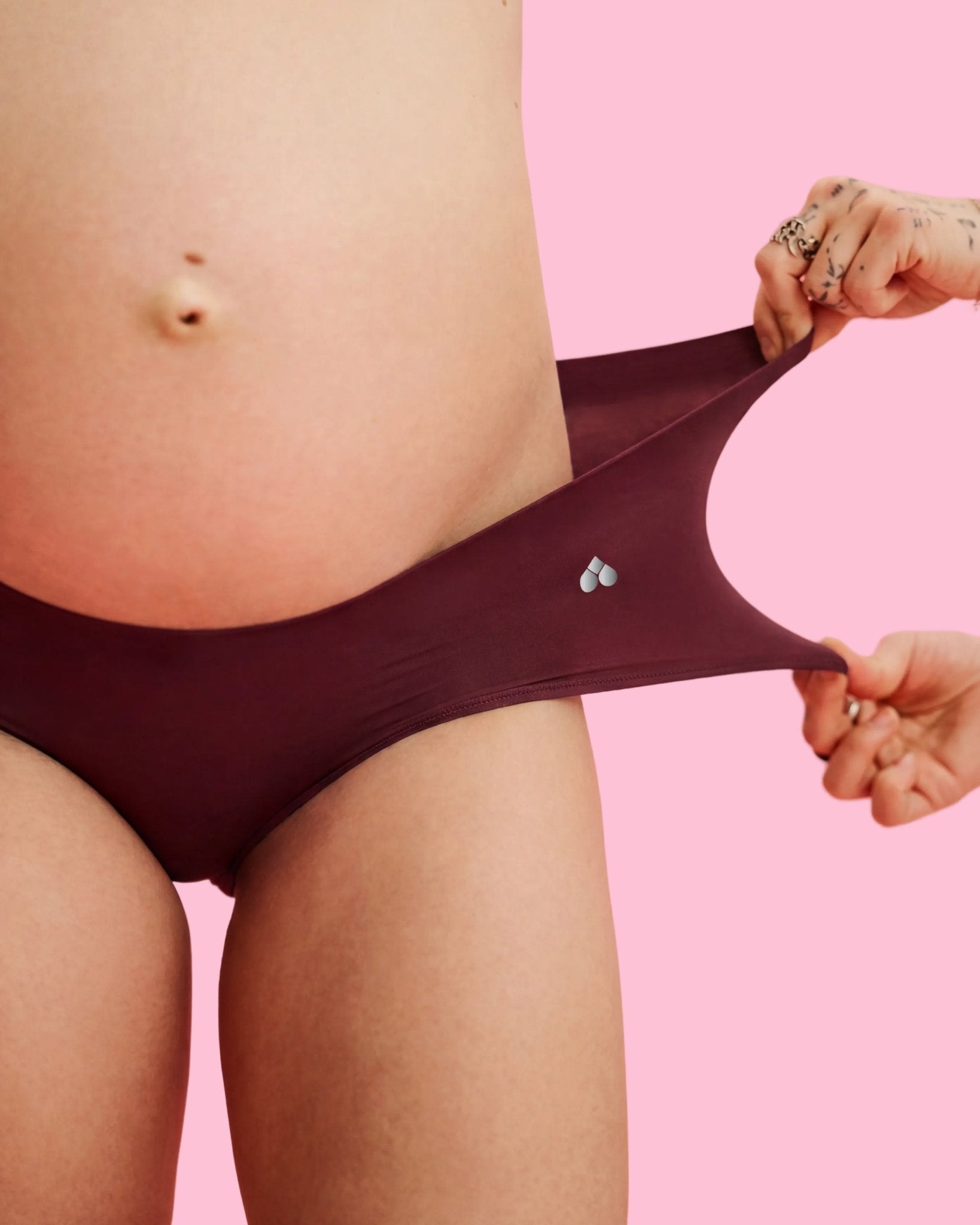 the-female-company-femgrow-schwangerschafts-slip-in-burgundy image 2