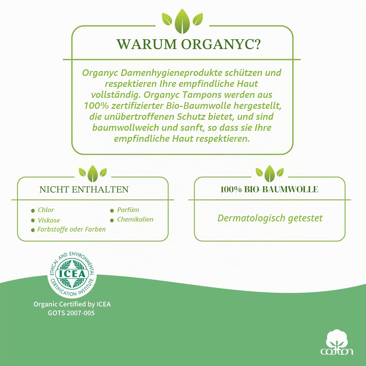 organyc-100-bio-zertifizierte-tampons-mit-pflanzenbasiertem-applikator-regular-1 image 4