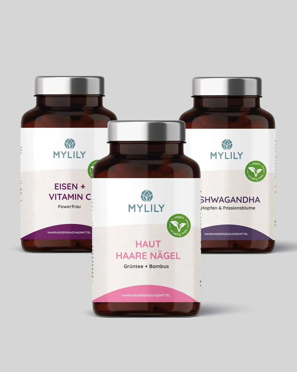 mylily-frauen-balance-set-nahrungserg-nzung-mit-eisen-vitamin-c-und-ashwagandha image 1