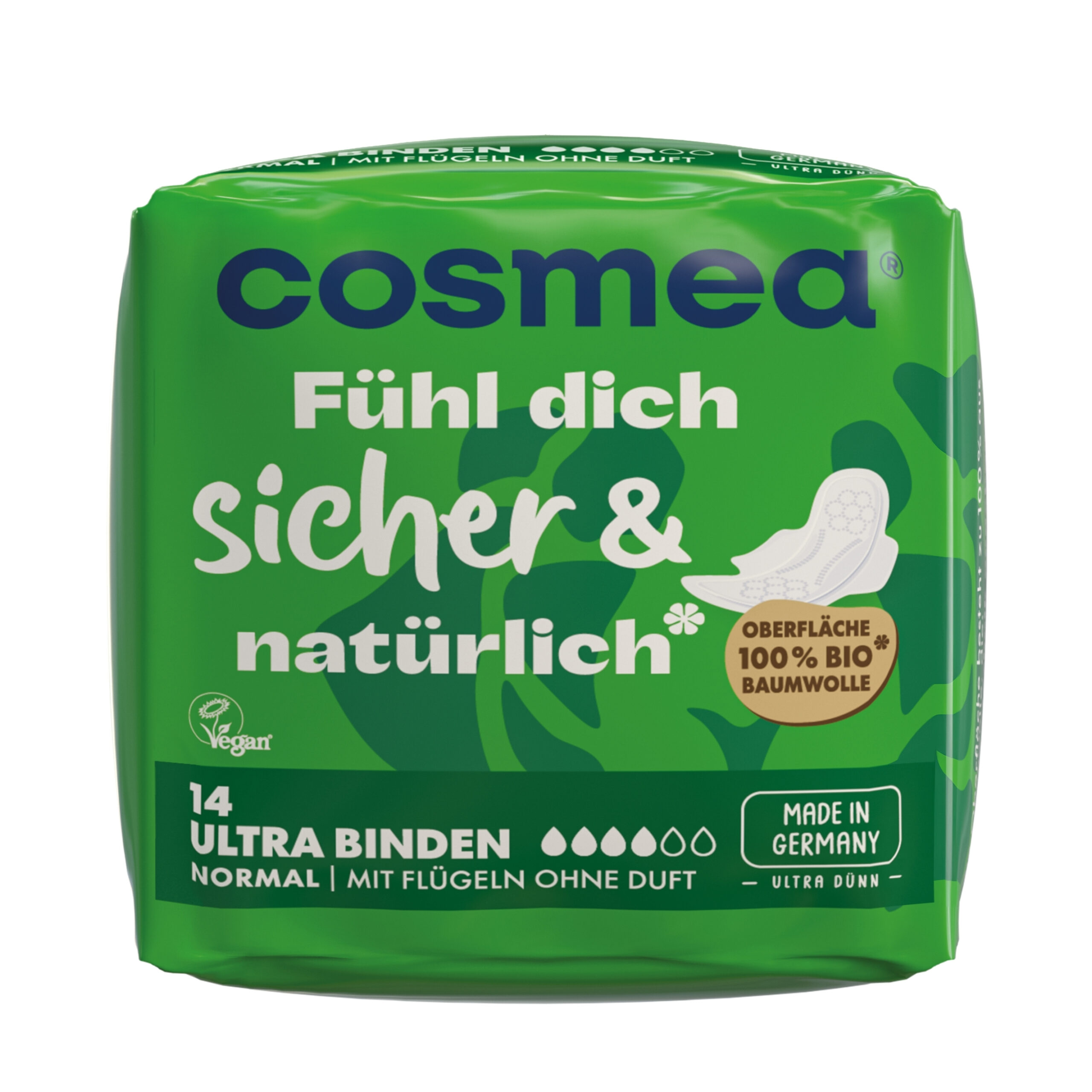 cosmea-ultra-binden-normal-mit-fl-geln-und-bio-baumwoll-oberfl-che image 3