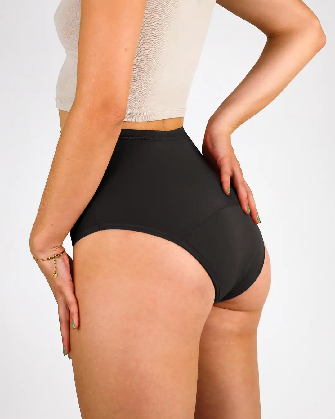 mylily-high-waist-seamless-periodenunterw-sche-schwarz-3er-set image 2