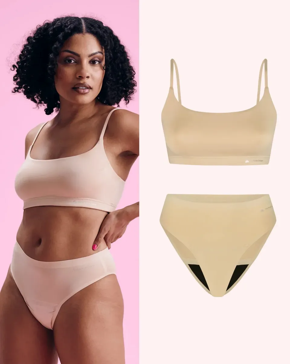 the-female-company-set-seamless-bralette-period-panty-slip-extra-strong-2 image 1