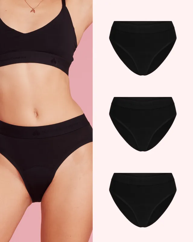 the-female-company-multipack-3x-cotton-slip-period-panty-aus-bio-baumwolle-schwa image 1