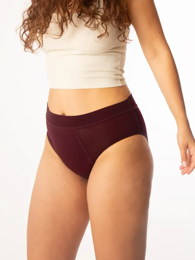 allmatters-overnight-high-waist-menstruationsunterw-sche-in-dark-plum image 1