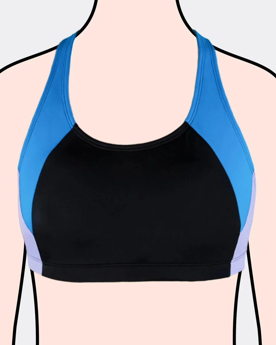 mylily-teens-bikini-oberteil-sportiv-blau-lila-periodensicheres-sport-bikiniober image 1