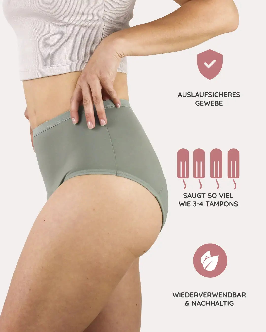 mylily-teens-high-waist-periodenunterw-sche-salbei image 4