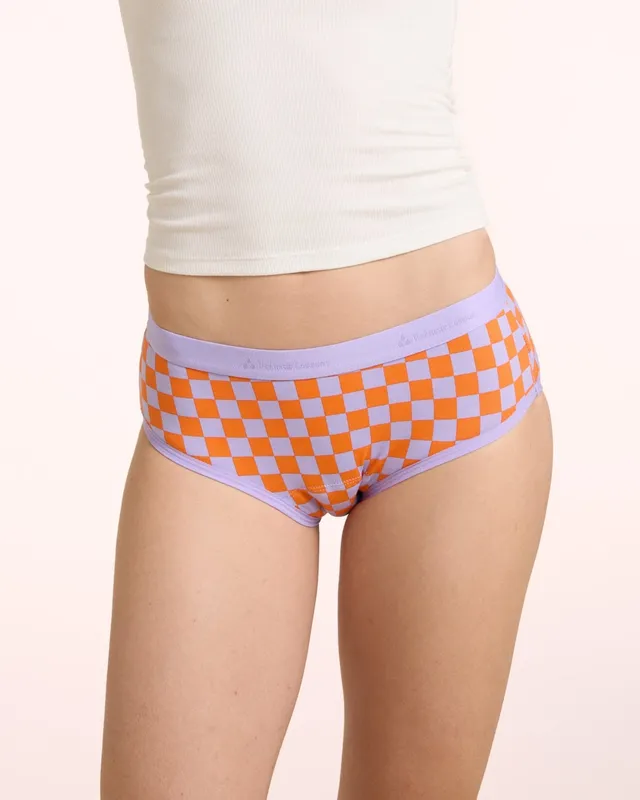 the-female-company-extra-strong-periodenslip-hipster-teens-rot-orange-dahlienlil image 1
