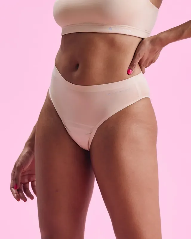 the-female-company-ultra-strong-seamless-period-panty-sand image 1