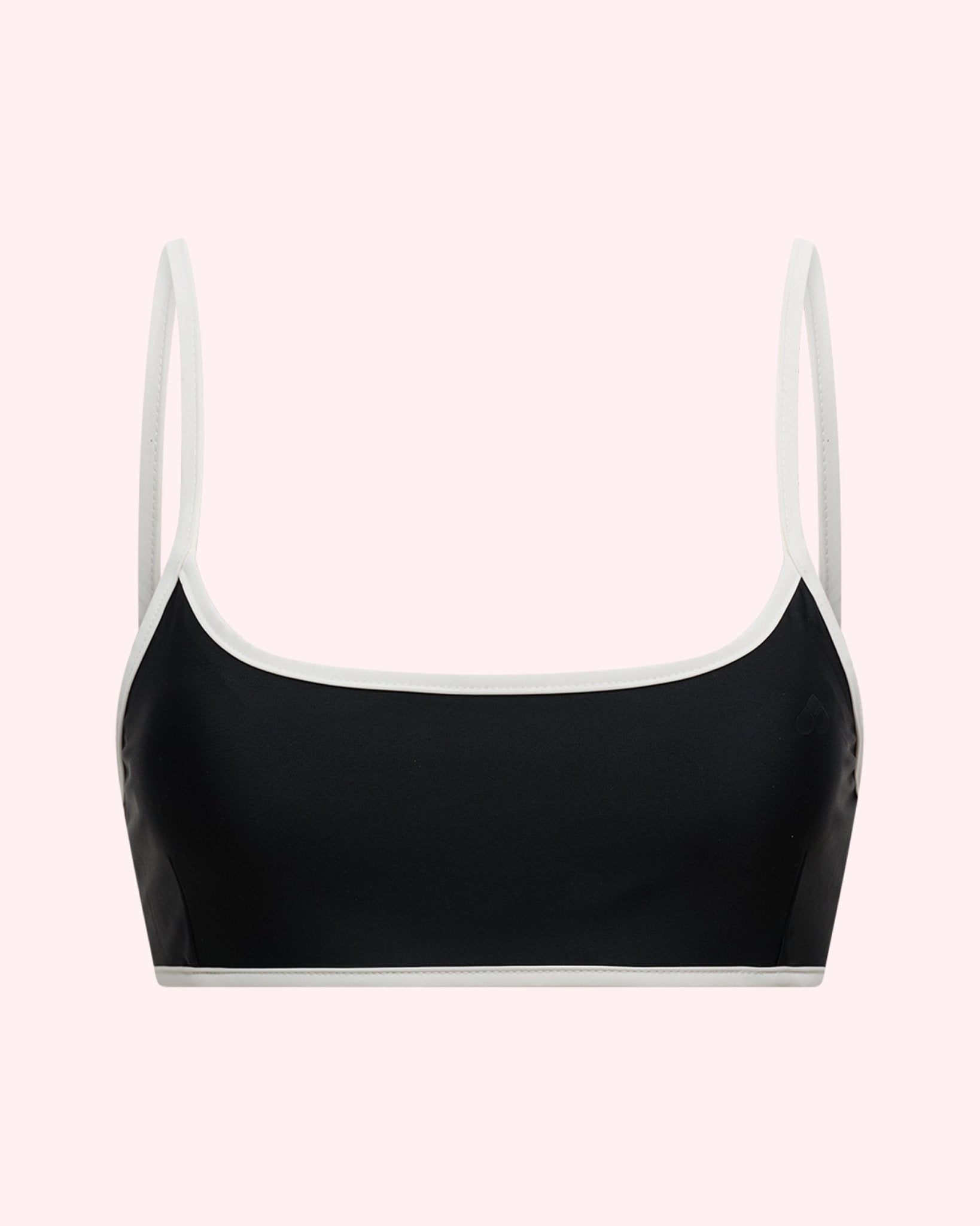 the-female-company-bikinitop-triangle-in-leo-print image 1