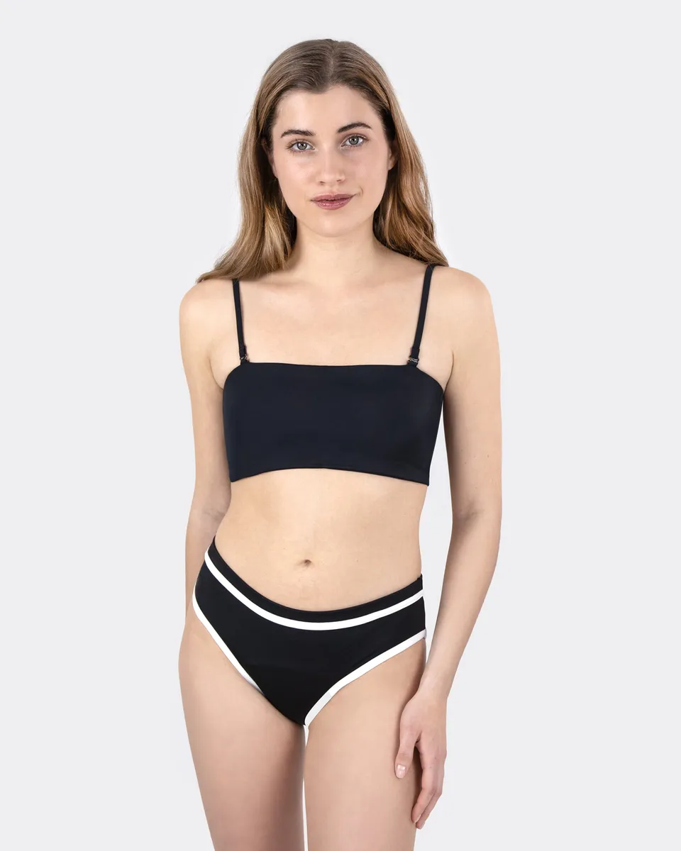 mylily-teens-perioden-bikini-hose-mit-wei-en-details-schwarz image 1