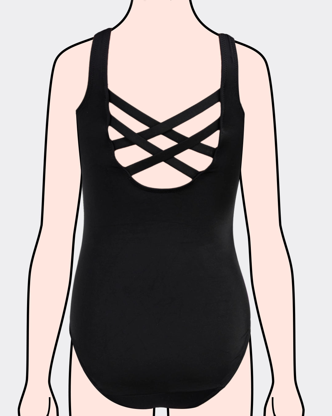 mylily-perioden-badeanzug-racerback-teens-lila-pink image 2