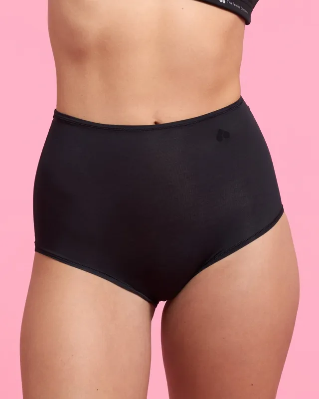 the-female-company-femstretch-high-waist-elastische-alltags-unterw-sche-in-black image 1
