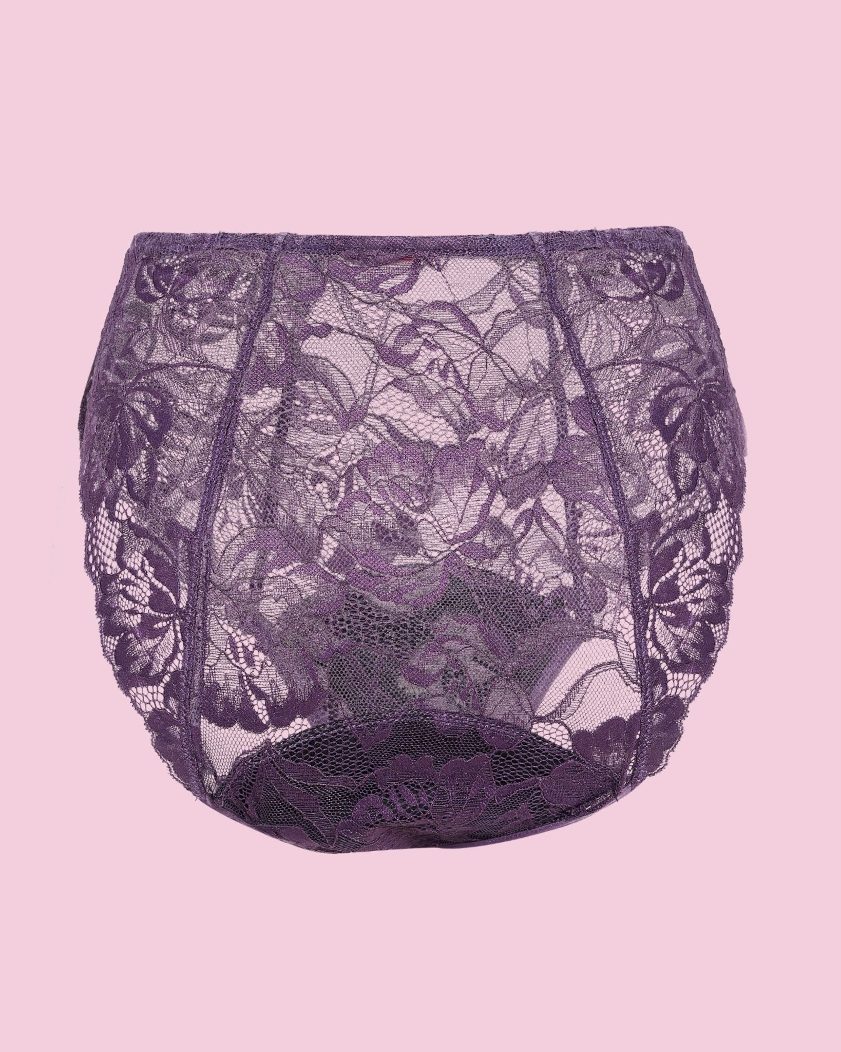 the-female-company-ultra-strong-high-waist-luxury-lace-period-panty-midnight-pur image 3