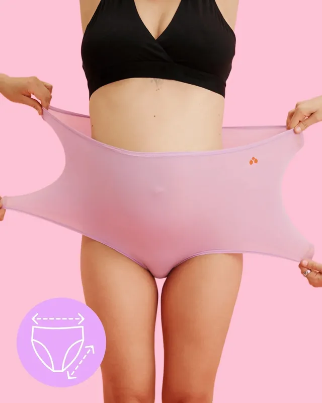 the-female-company-femgrow-high-waist-schwangerschaftsslip-in-lilac image 1