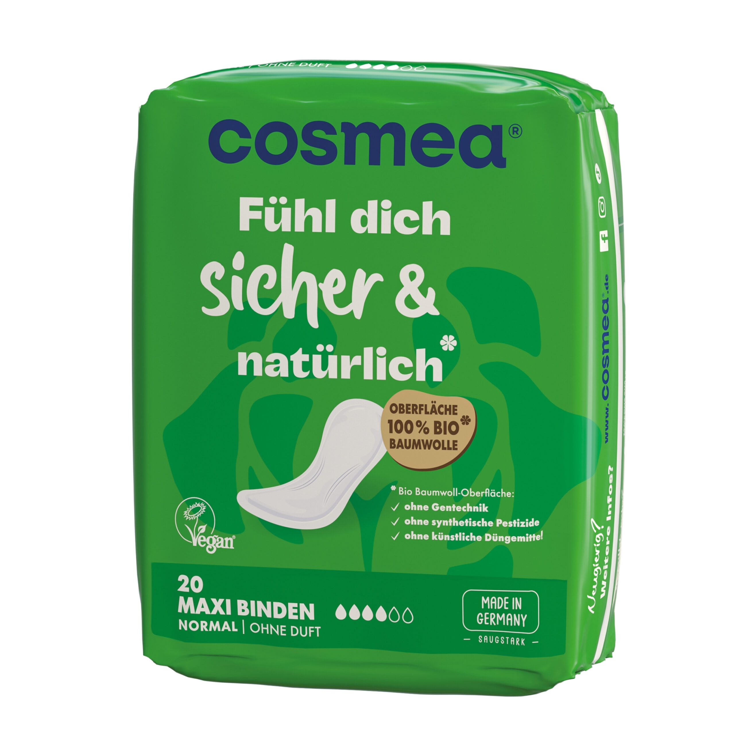 cosmea-maxi-binden-normal-mit-bio-baumwoll-oberfl-che image 2