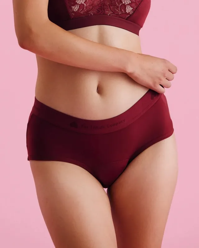 the-female-company-hipster-extra-strong-periodenslip-cherry image 1