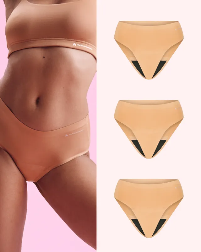 the-female-company-multipack-3x-seamless-slip-hoch-geschnittene-seamless-period- image 1