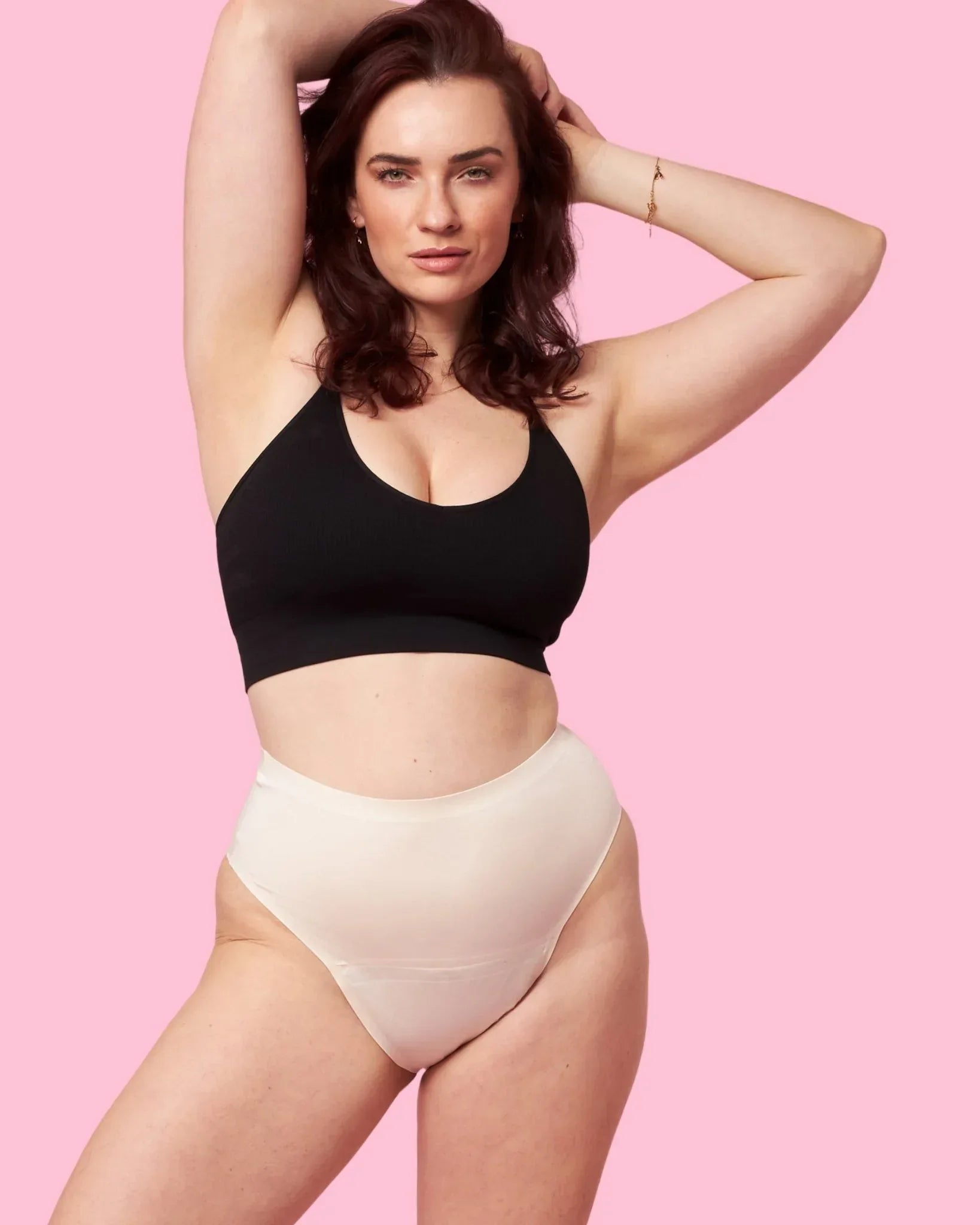 the-female-company-medium-high-waist-tanga-seamless-offwhite-period-panty-fluid- image 2