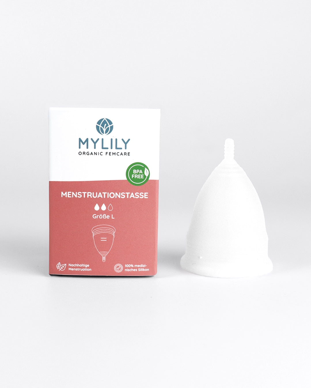 mylily-menstruationstasse-aus-medizinischem-silikon-inkl-reinigungs-case image 1