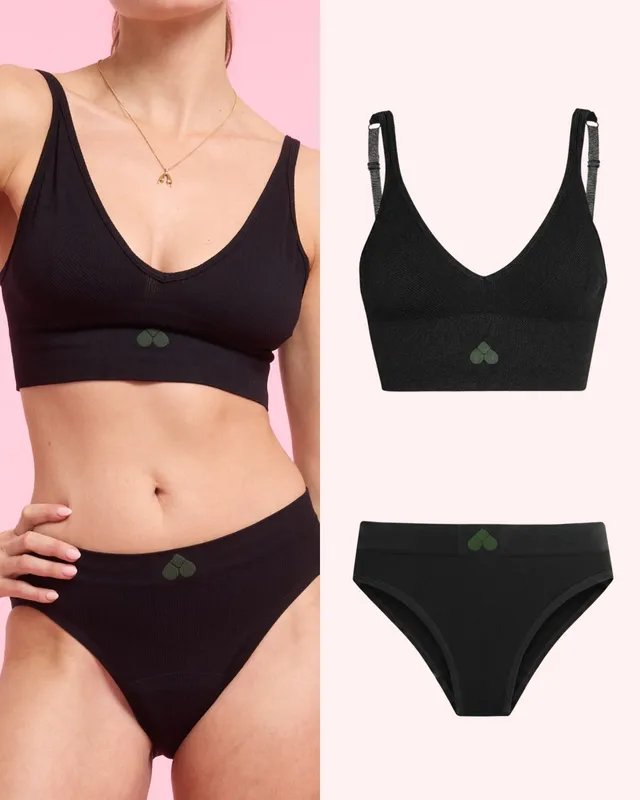 the-female-company-set-bralette-slip-seamless-ripp-unterw-sche image 1