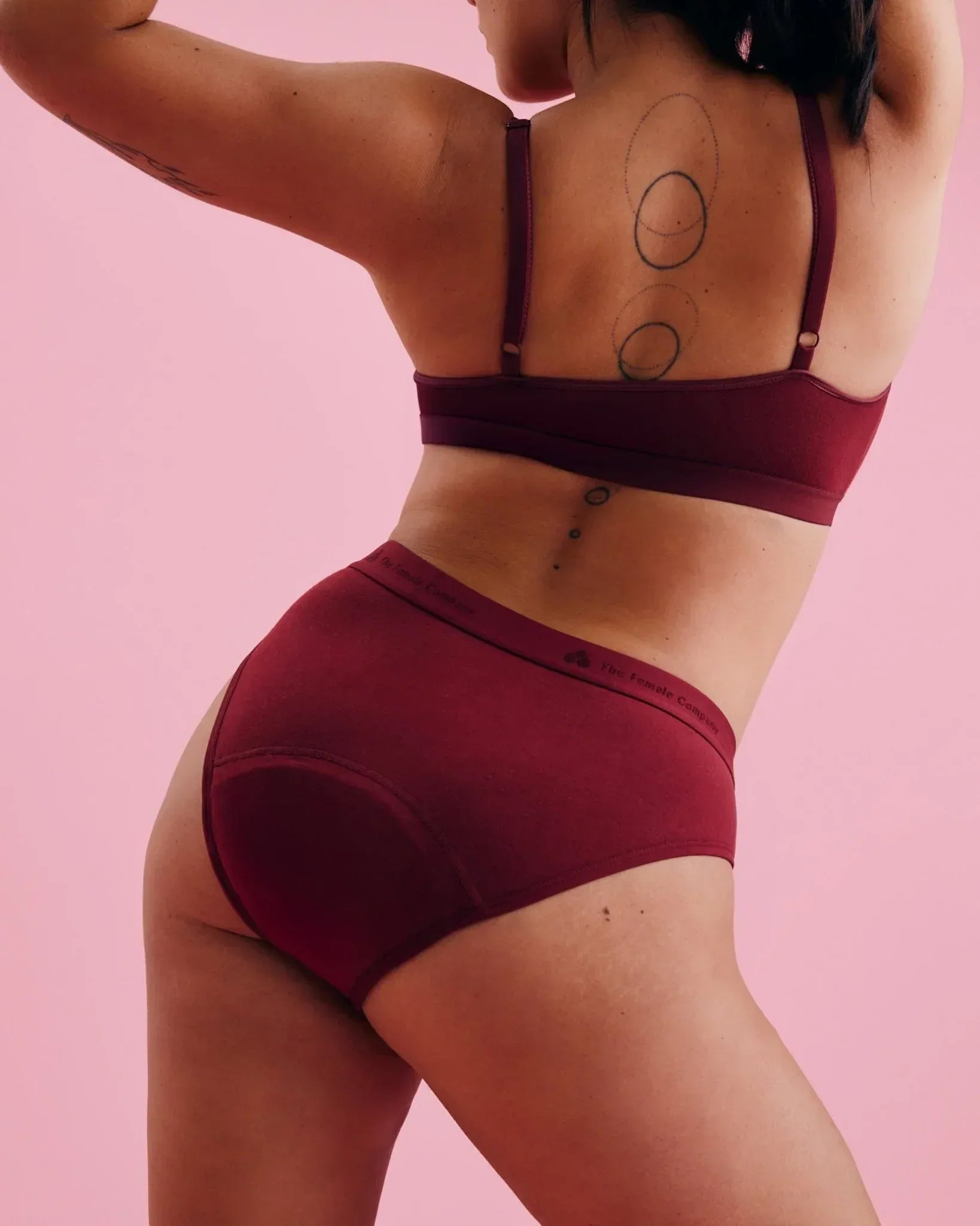 the-female-company-period-panty-extra-strong-slip-kirschrot image 8