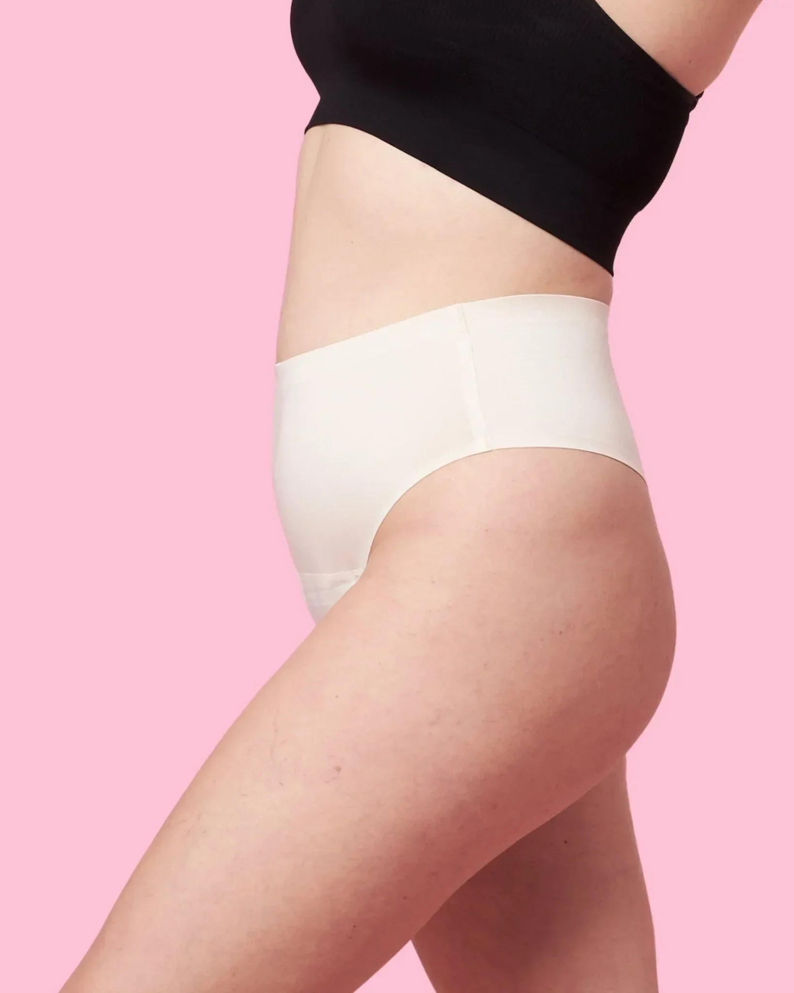 the-female-company-medium-high-waist-tanga-seamless-offwhite-period-panty-fluid- image 4